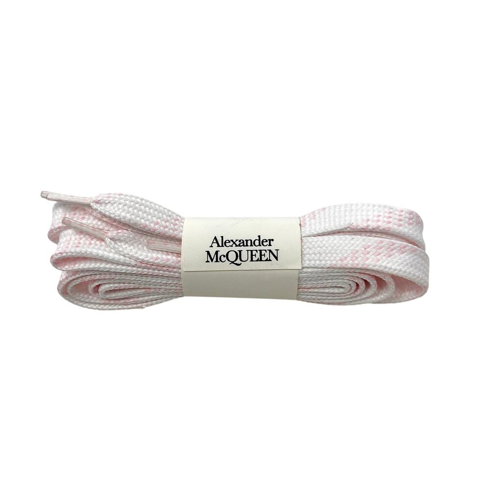 Alexander McQueen Pink Shoelaces